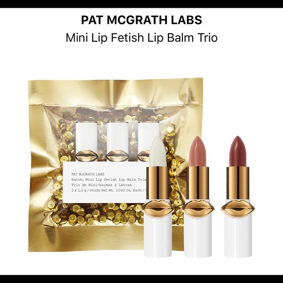 Pat McGrath Mini Lip Balm Trio